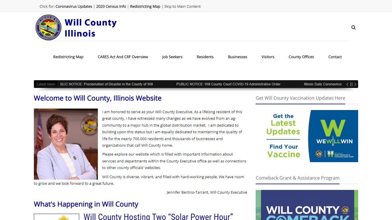 Will County Illinois - Home